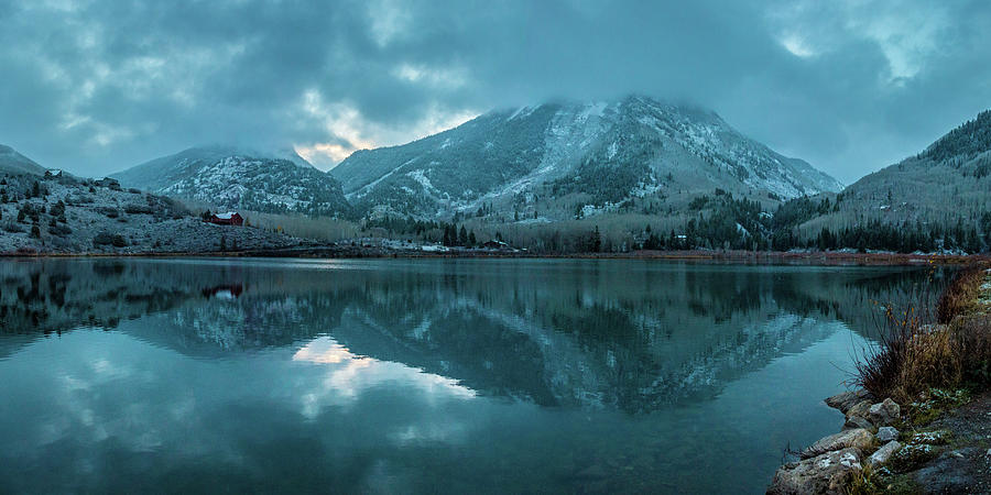 The Misty Mountains Cold Photograph by Brady Iverson - Fine Art America