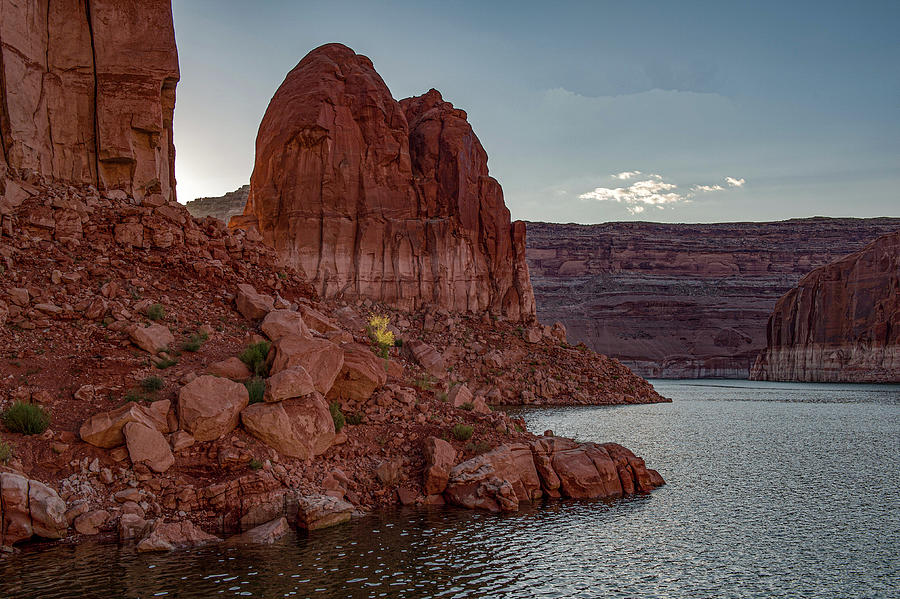 The Mitten at Lake Powell Photograph by Bonnie Colgan