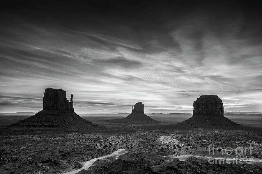  The Mittens at dawn, Monument Valley Navajo Tribal Park, Arizona, USA Photograph by Neale And Judith Clark