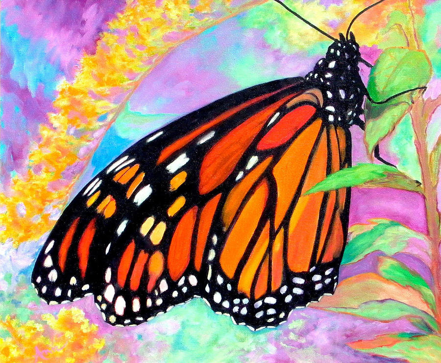 The Monarch Painting by Ann Breeden