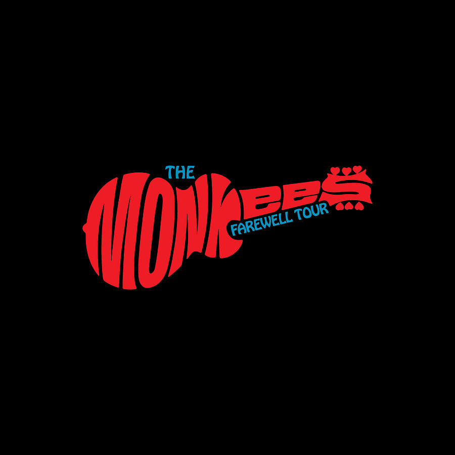 The Monkees Farewell Logo Sticker Lp90 Digital Art by Lili Pratiwi - Pixels