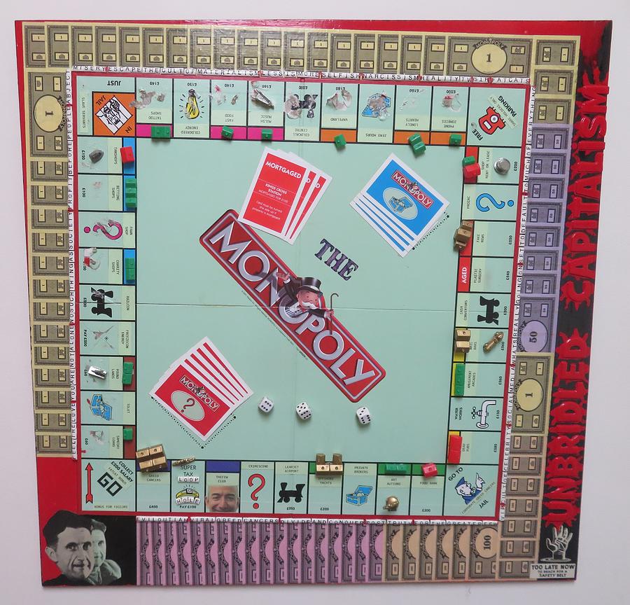 The Monopoly Mixed Media by Alan Pringle - Fine Art America