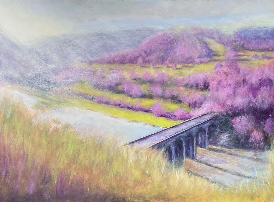The Monsal Trail Painting by Dave Griffiths