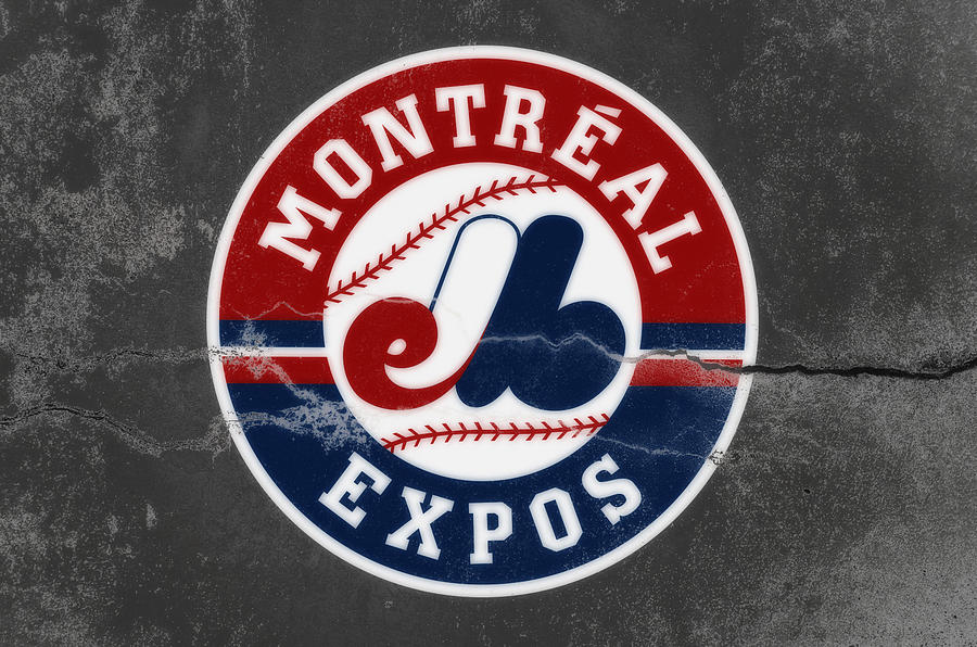 The Montreal Expos Concrete Wall 1b Mixed Media by Brian Reaves - Fine ...