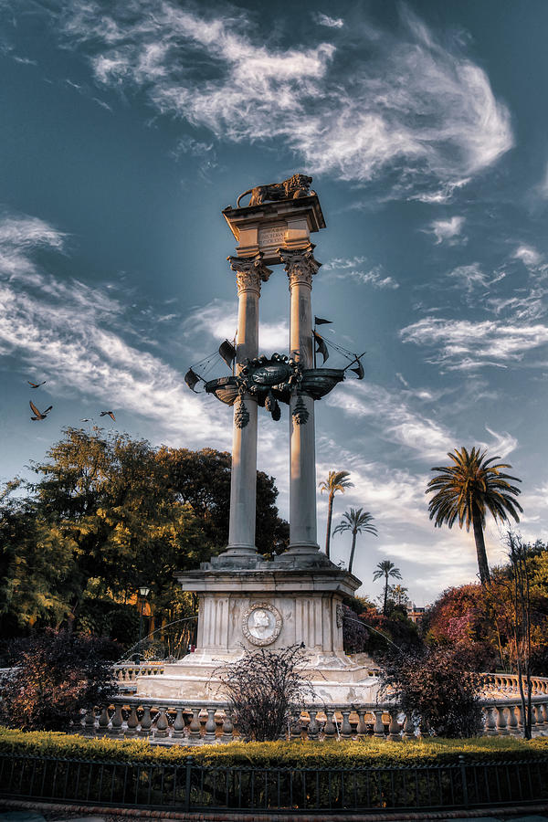 The Monument to Cristobal Colon Photograph by Micah Offman
