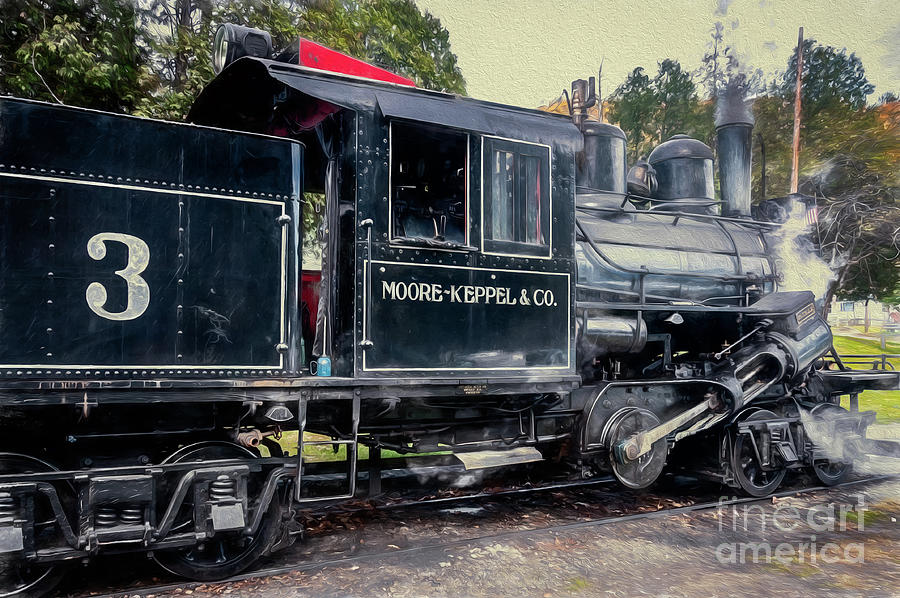 The Moore and Koppel.Climax  Engine Photograph by Kathleen K Parker