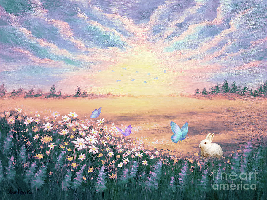 The Morning Light 2 Painting by Yoonhee Ko