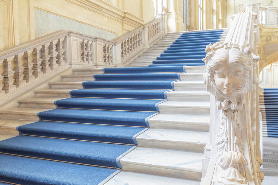 The most beautiful Baroque staircase of Europe located in Madama