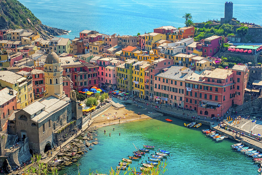 The Most Beautiful City Bella Citta Vernazza Italy Photograph by Joseph ...