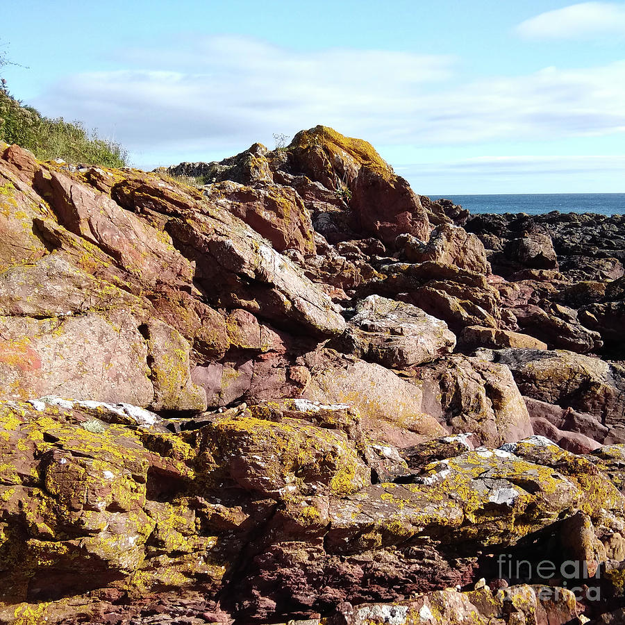 Rocks Photograph - The Most Gorgeous Day by Rebecca Harman