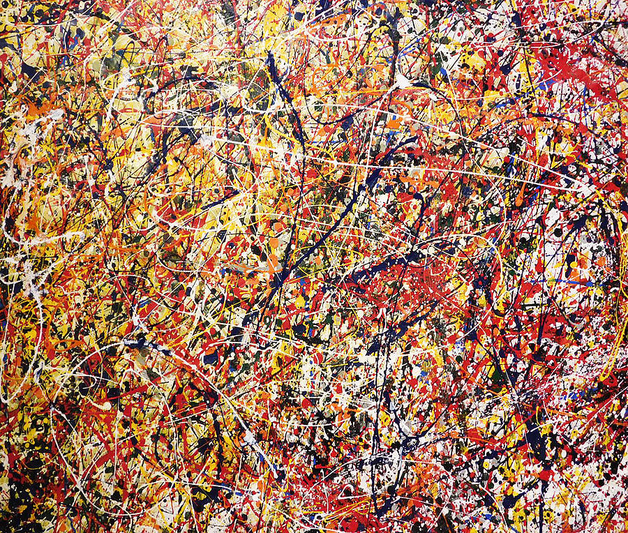 The Most Paintings by Jackson Pollock 1912 1956 Painting by IllustPro ...