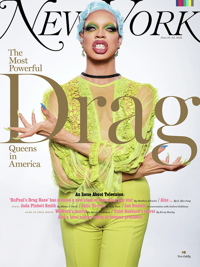 The Most Powerful Drag Queens In America, Yvie Oddly Digital Art by Martin Schoeller