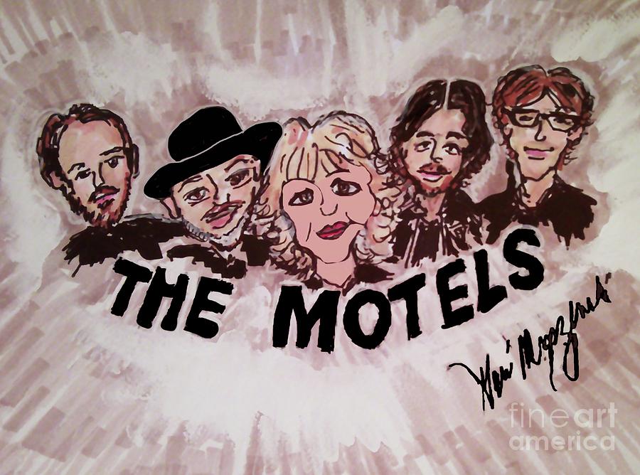 The Motels Martha Davis Mixed Media