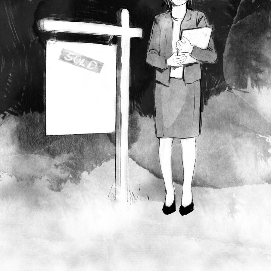 The Muder of Lindsay Buziak Drawing by Hannah Hill The Muder of Lindsay Buziak Drawing by Hannah Hill