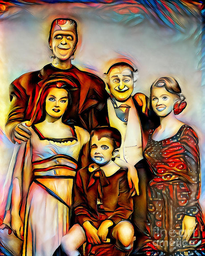 The Munsters Family Portrait 20200425 Photograph by Wingsdomain Art and ...