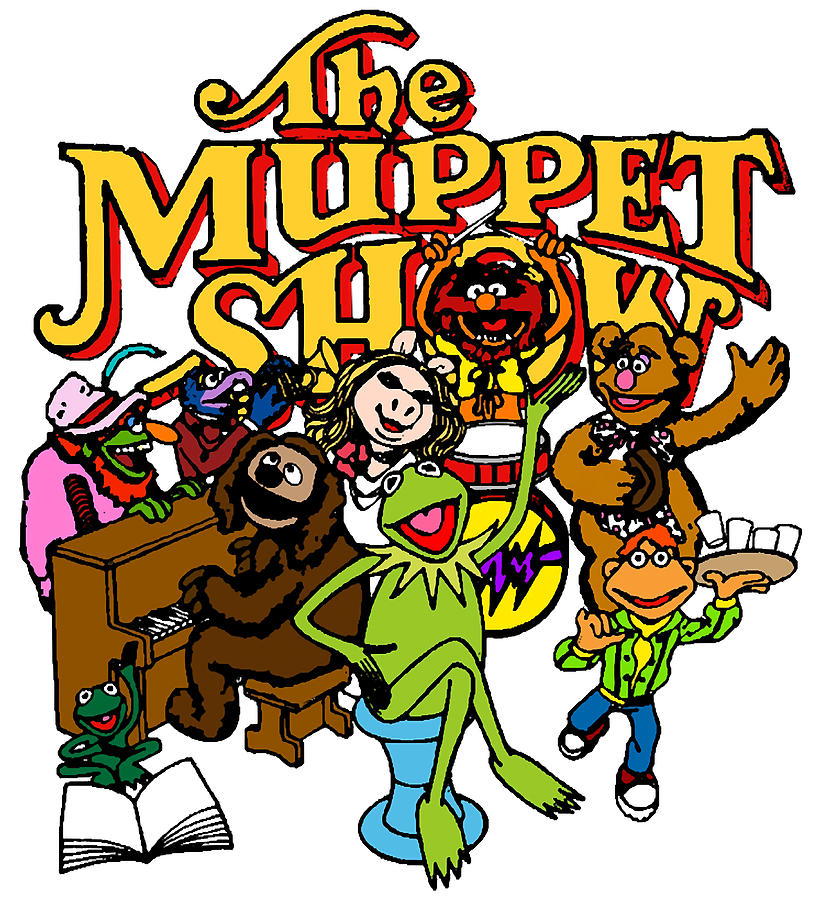 The Muppet Show 1976 Poster Red Painting By Ben Daniel Fine Art America