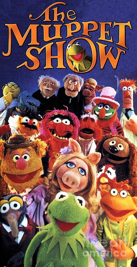 The Muppet Show vintage cast retro Painting by Matilda Mark - Pixels