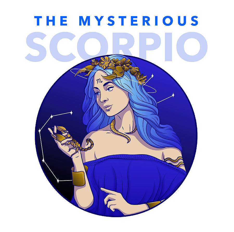 The Mysterious Scorpio Digital Art by Michael Y Garner | Fine Art America