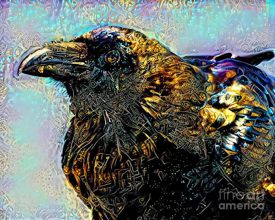 The Mystery of The Raven 20201003 Photograph by Wingsdomain Art and Photography