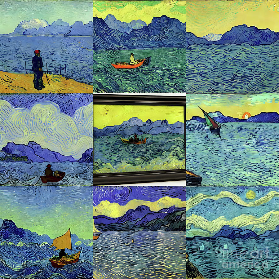 The Mystery of Van Gogh's Lost Painting Mixed Media by Caleb Ongoro ...