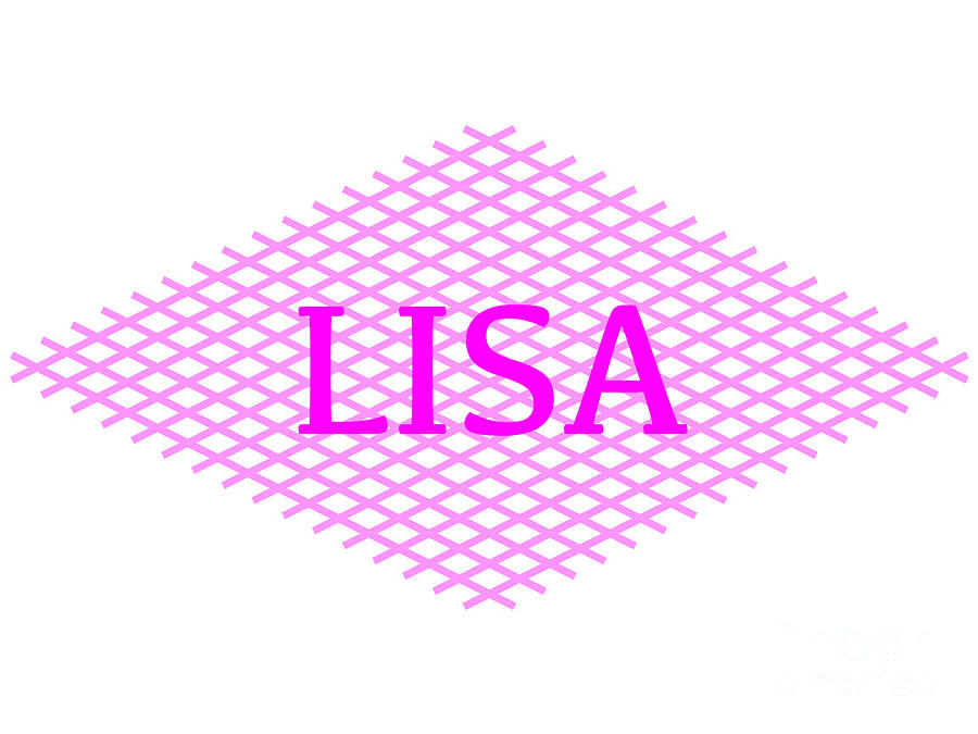 the-name-lisa-in-a-pink-diamond-shape-design-digital-art-by-douglas-brown