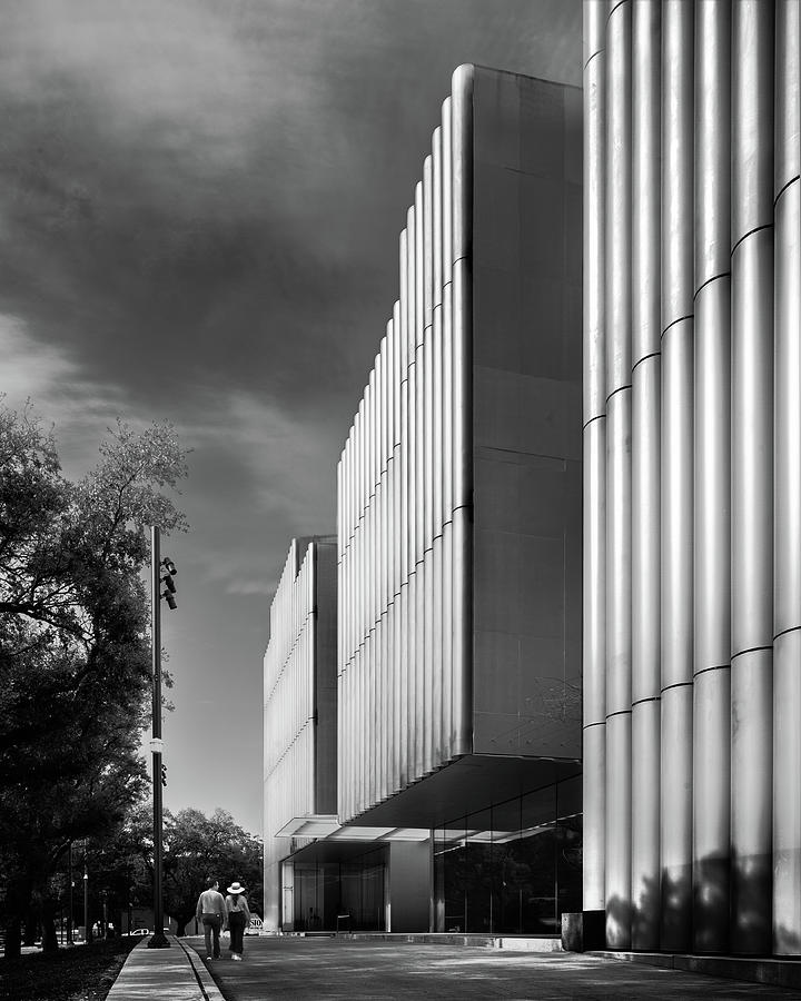 The Nancy And Rich Kinder Building At The MFAH Photograph by Mike Schaffner
