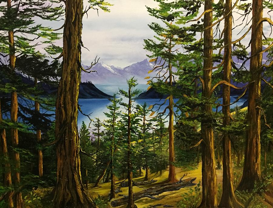 The Narrows  Painting by Sharon Duguay