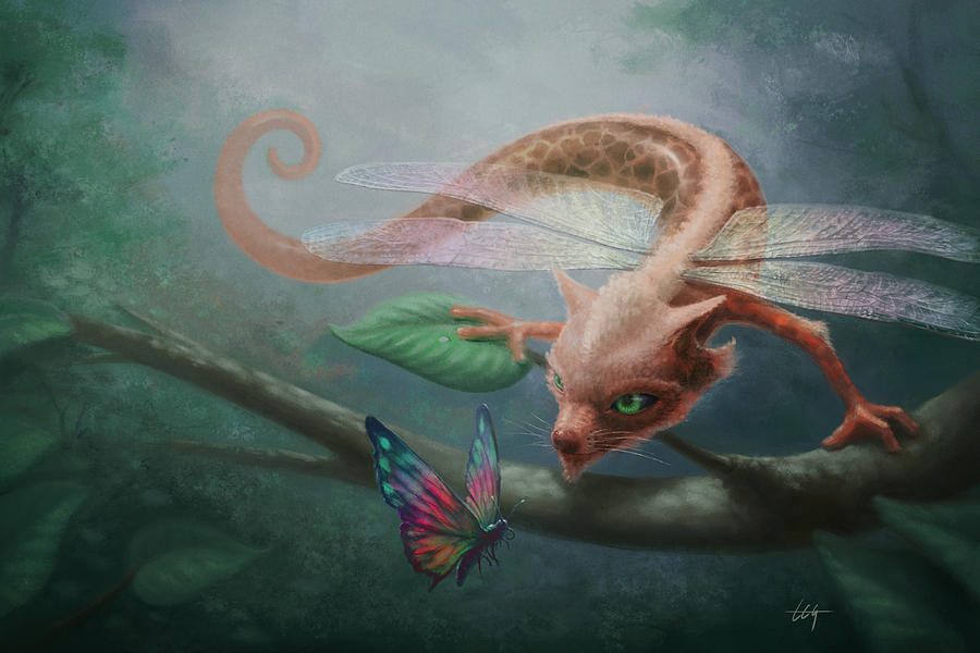 The Natifly Painting by Tom Gehrke