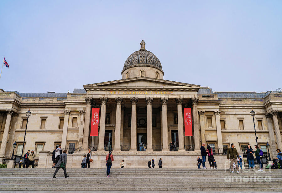 The National Gallery London England Photograph by Wayne Moran