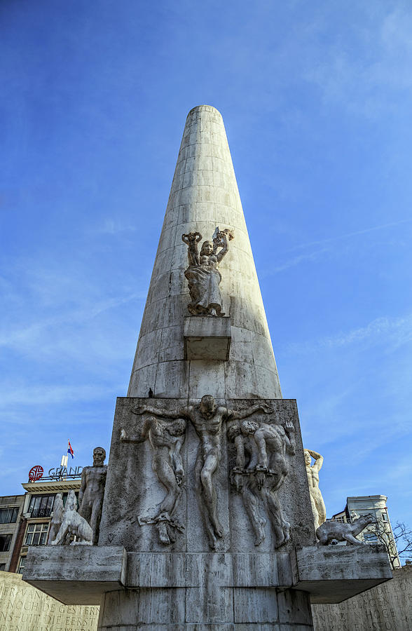 The National Monument at Dam Square Photograph by Fabiano Di Paolo