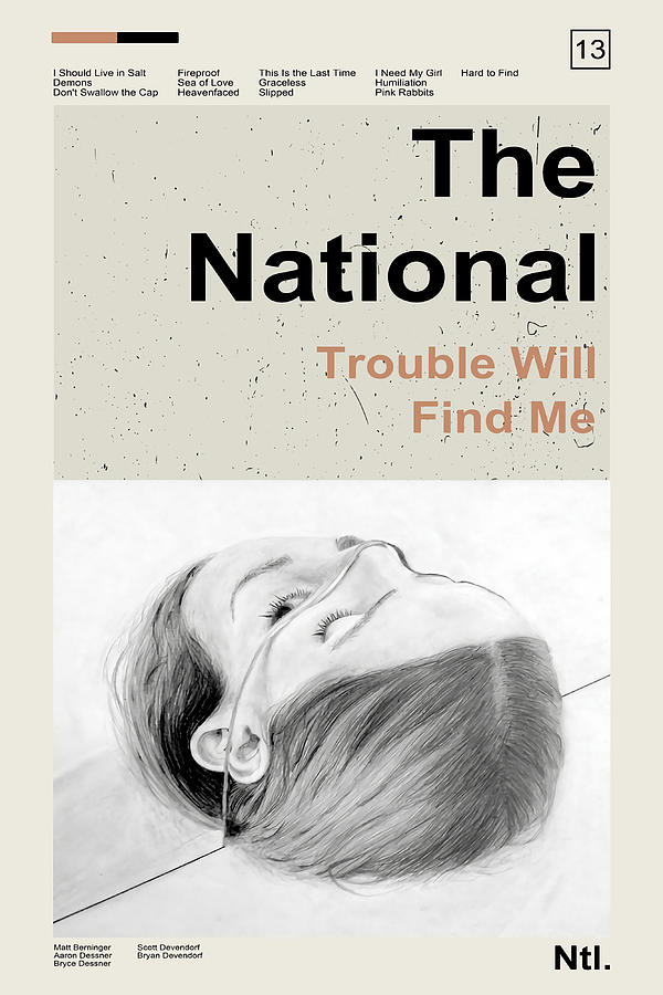 The National Trouble Will Find Me Poster Painting by Harrison Brown Fine Art America