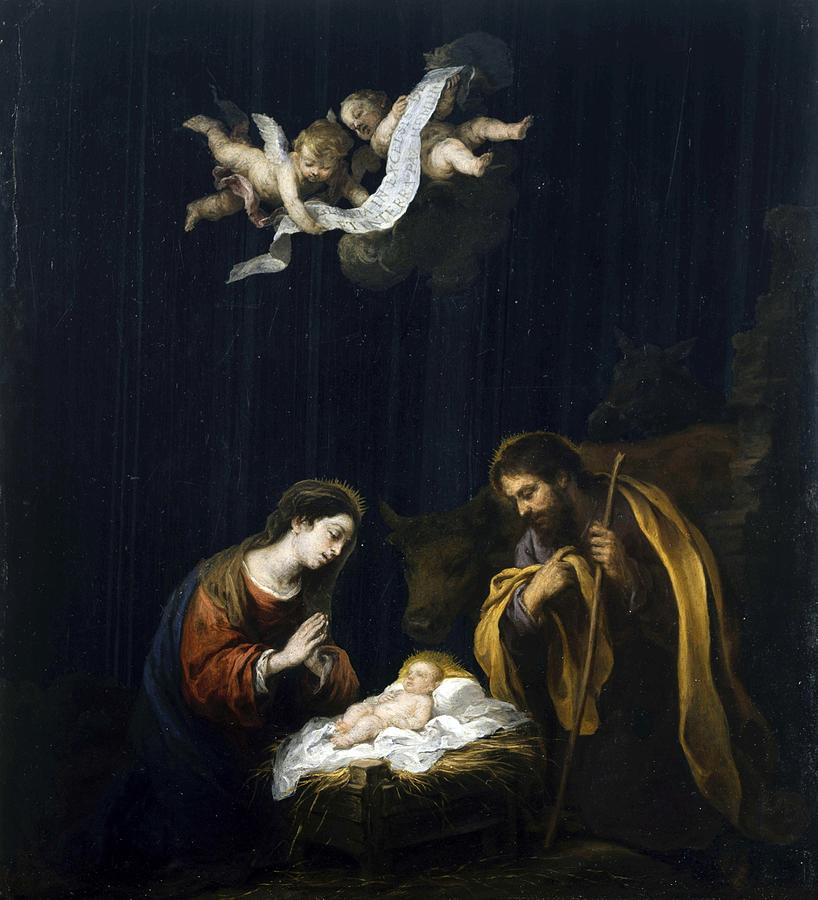 The Nativity Painting By Bartolom Esteban Murillo - Fine Art America