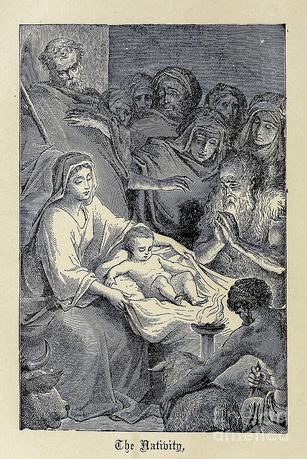 The Nativity f1 Photograph by Historic illustrations - Fine Art America