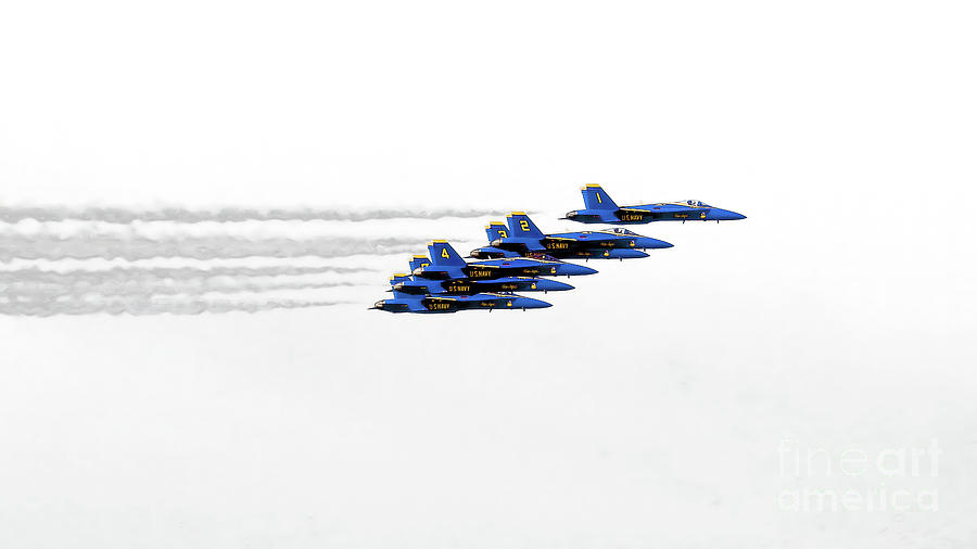 The Navy Blue Angels Nbr.8 Photograph by Scott Cameron
