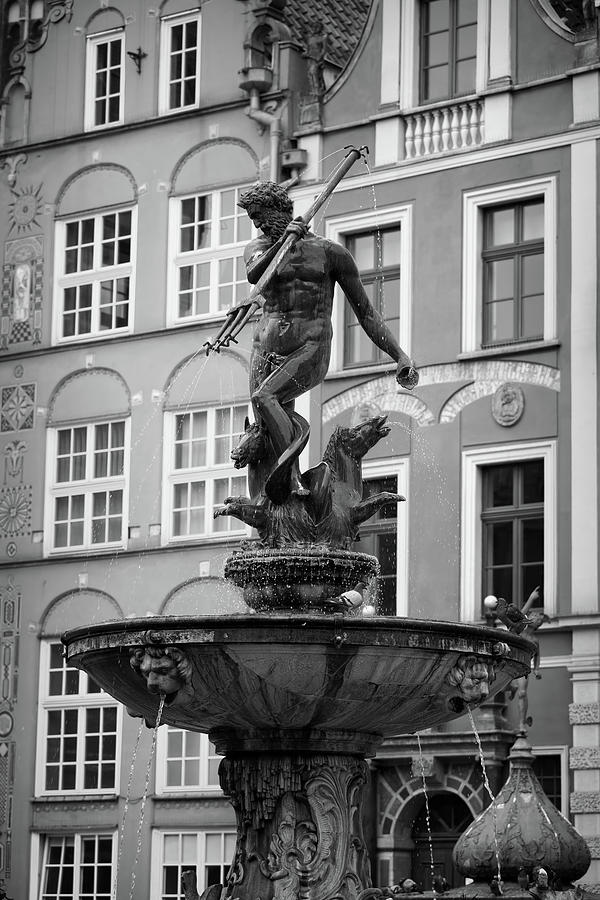 The Neptune Fountain In Gdansk Photograph by Artur Bogacki