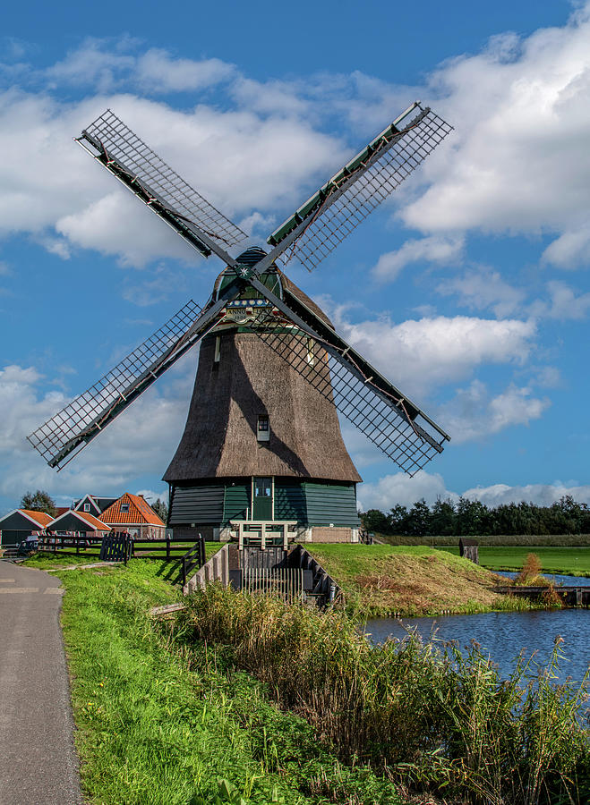 The Netherlands Iconic Windmill Photograph by Marcy Wielfaert