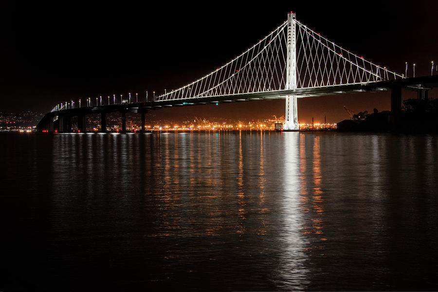 The New Bay Bridge Photograph by Gej Jones - Pixels