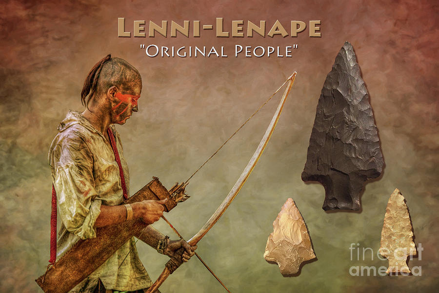 The New Bow Lenape Version Digital Art by Randy Steele