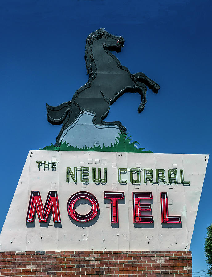 The New Corral Motel Photograph by Matthew Bamberg