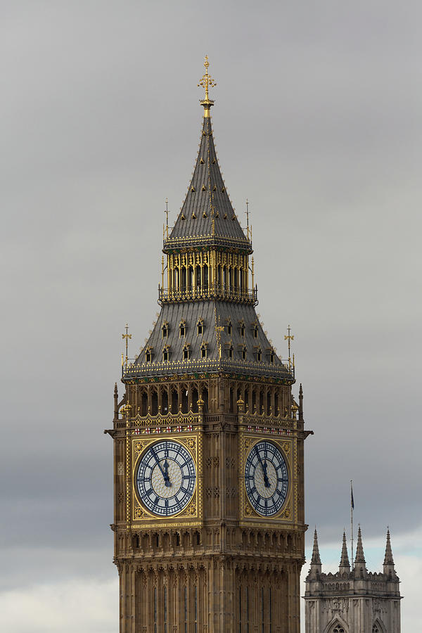 The New Face of Big Ben Photograph by John Daly