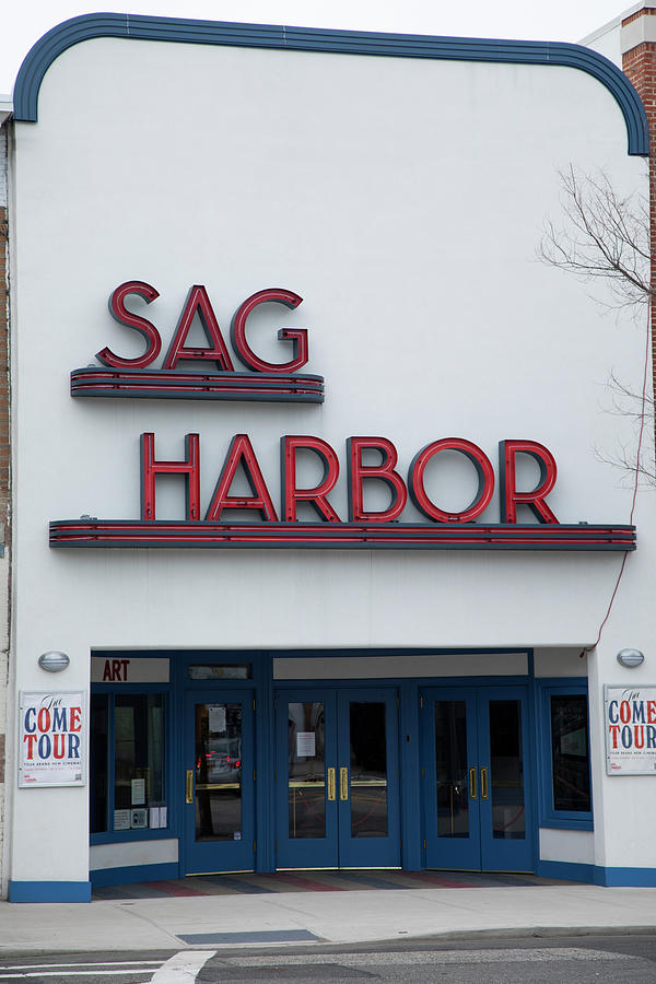 The New Sag Harbor Cinema Photograph by Steve Gravano