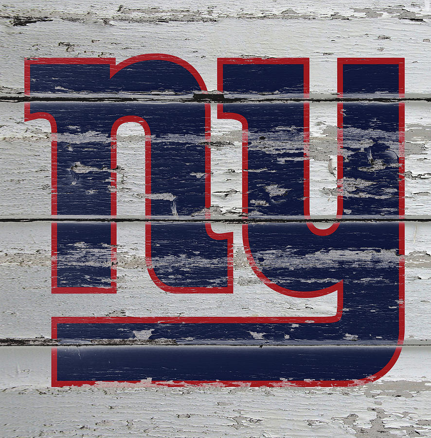 The New York Giants 1a Mixed Media by Brian Reaves