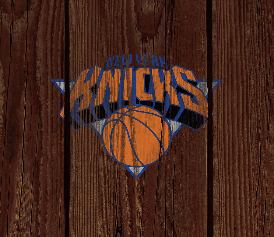 The New York Knicks  Mixed Media by Brian Reaves