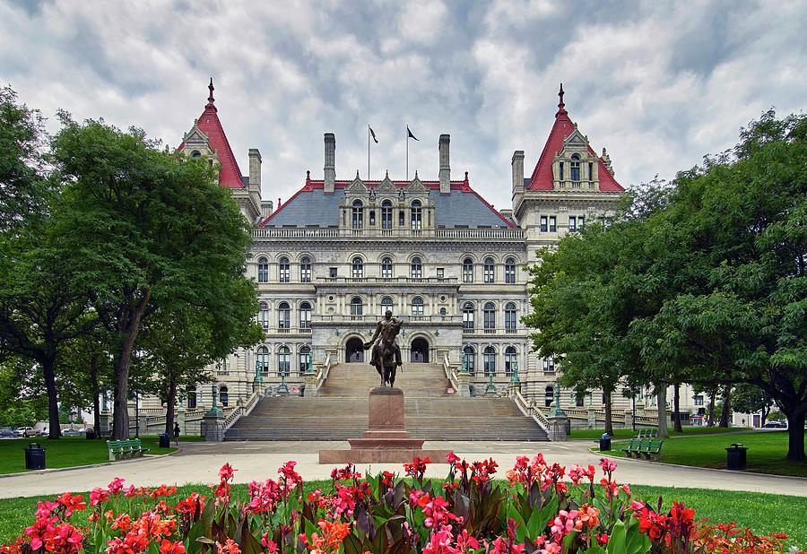 The New York State Capitol Building Photograph by Mountain Dreams