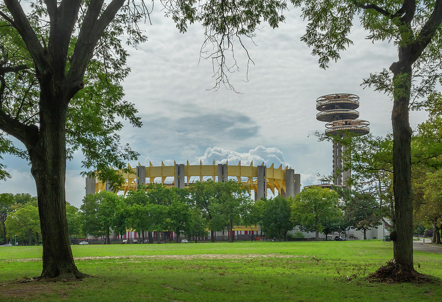 The New York State Pavilion Photograph by Cate Franklyn