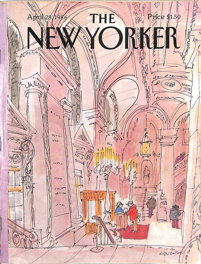 The New Yorker 04 1986 Digital Art by Bakesyon Store - Fine Art America