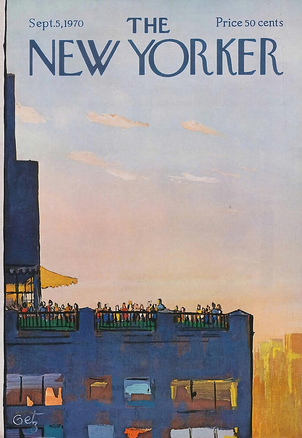 The New Yorker 1970 Poster Painting by Isabella Powell | Fine Art America