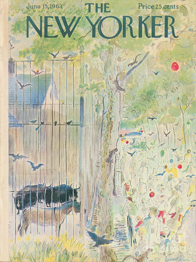 The New Yorker - June 15 - 1963 Digital Art by Empty St - Pixels