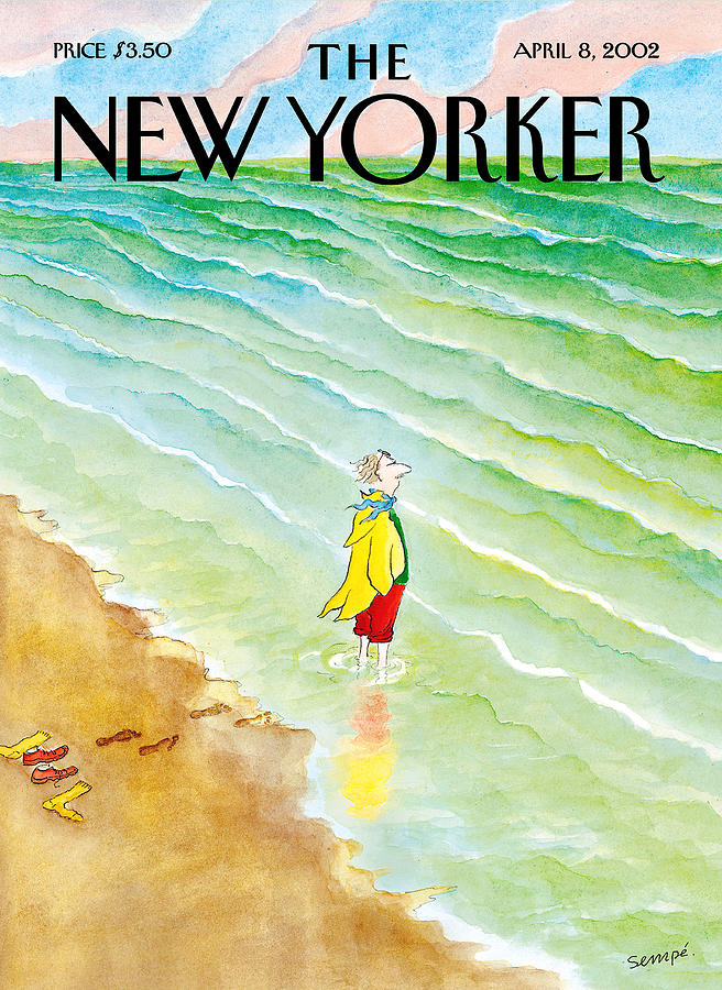 The New Yorker Magazine Cover, Intrepid by Jean-Jacques Sempe, April 8 ...