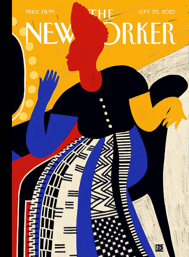 The New Yorker Magazine Cover, Lines of Beauty by Diana Ejaita ...